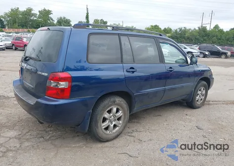 2005 Toyota Highlander V6 из США, поврежденный, VIN JTEEP21A950130186